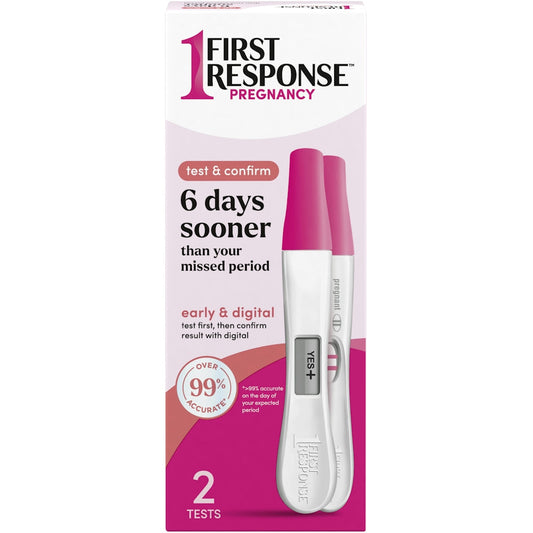 First Response Pregnancy Test And Confirm Kit - 2 Tests Pregnancy Tests Pasteur Pharmacy