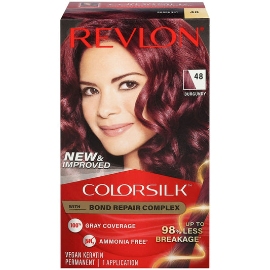 Revlon 48 Burgundy Vegan Keratin Permanent Hair Color Hair Color Pasteur Pharmacy