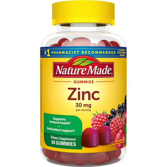 NM Zinc Cw 30 Mg 60 Gmm Vitamins & Supplements Pasteur Pharmacy