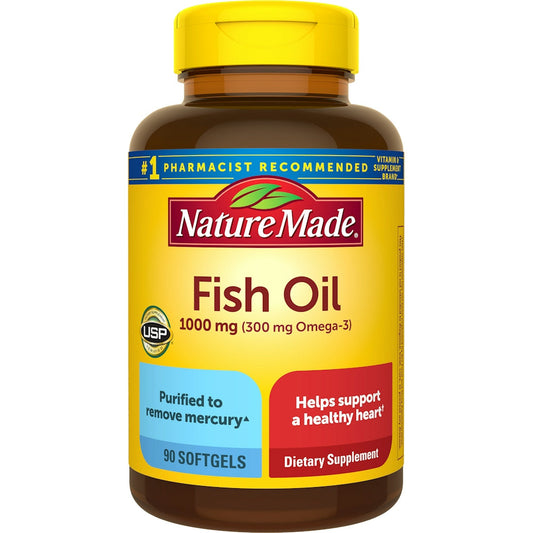Nature Made Fish Oil 1000 Mg Vitamins & Supplements Pasteur Pharmacy