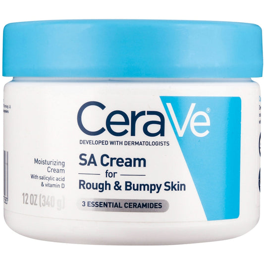 CeraVe SA Cream For Rough And Bumpy Skin, Moisturizer - 12oz Lotion & Moisturizer Pasteur Pharmacy