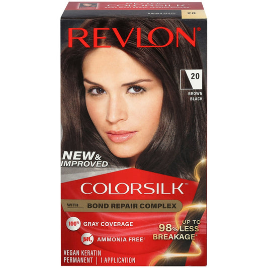 Revlon Beautiful Color Permanent Hair Color, 20 Brown Black Hair Color Pasteur Pharmacy
