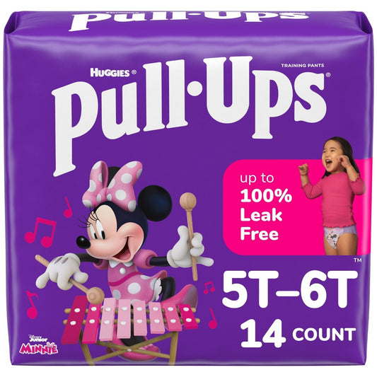 Pull-Ups Training Pants Girls' Size 5T-6T 14Ct Potty Training Pasteur Pharmacy