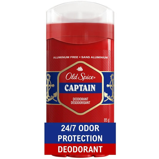 Old Spice Red Collection Captain Scent Deodorant For Men, 3.0 Oz Deodorant Pasteur Pharmacy