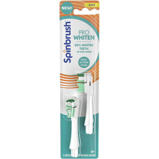 Spinbrush Pro Whiten 2 Rplhd Sft Oral Care Pasteur Pharmacy