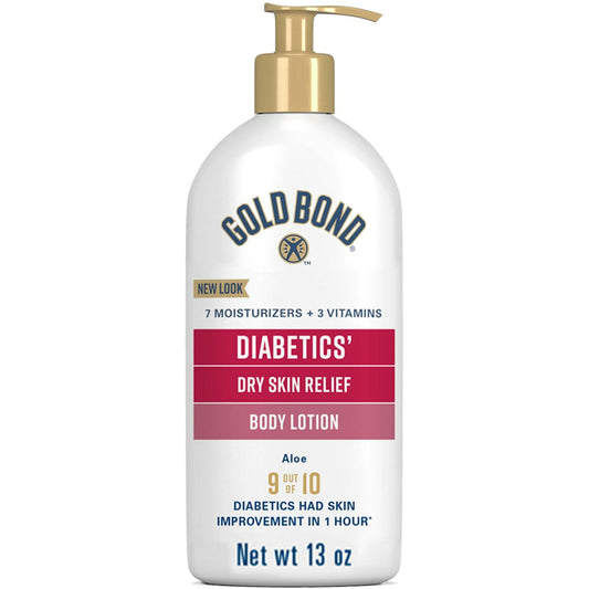 Gold Bond Diabetics Skin Relief Body Lotion Dry Skin Relief 13 oz Lotion & Moisturizer Pasteur Pharmacy