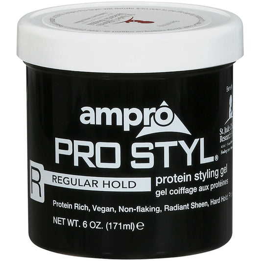 Ampro Pro Styl Protein Styling Gel, 6 oz - Alcohol-Free Firm Hold Hair Care Pasteur Pharmacy