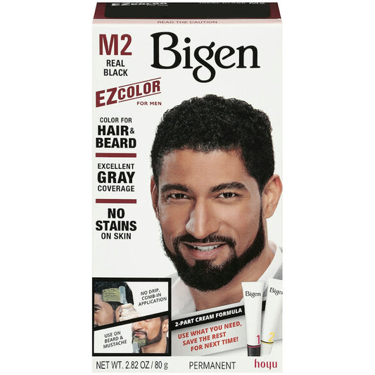 Bigen Ez Color For Men M2 Real Black Kit Hair Color Pasteur Pharmacy