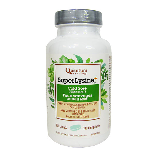 Quantum Health Super Lysine Plus Immune System - 180 Tablets Vitamins & Supplements Pasteur Pharmacy