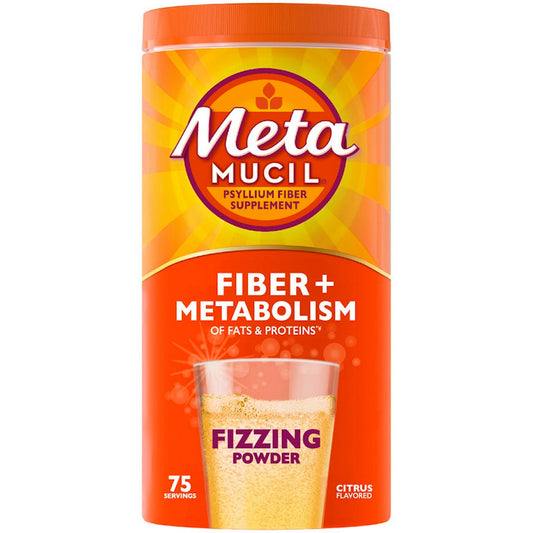 Metamucil Psyllium Fiber Supplement, Citrus Flavored 24.9 Oz Personal Care Pasteur Pharmacy