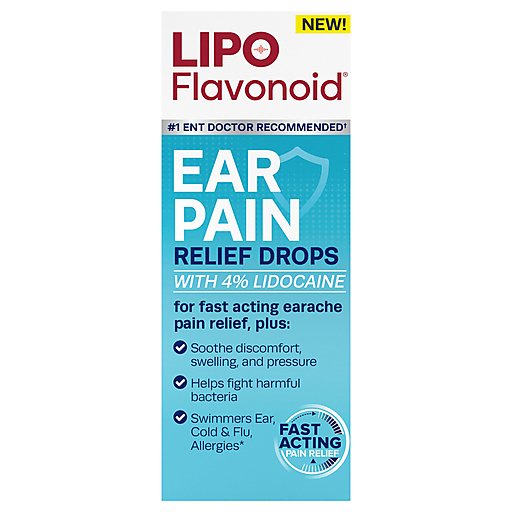 Lipo-Flavonoid® Ear Pain Relief Drops – 0.5 fl oz Ear Drops Pasteur Pharmacy
