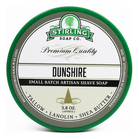Stirling Soap Co. Dunshire Shaving Collection Shaving Set Pasteur Pharmacy Saving Soap 5.8 oz