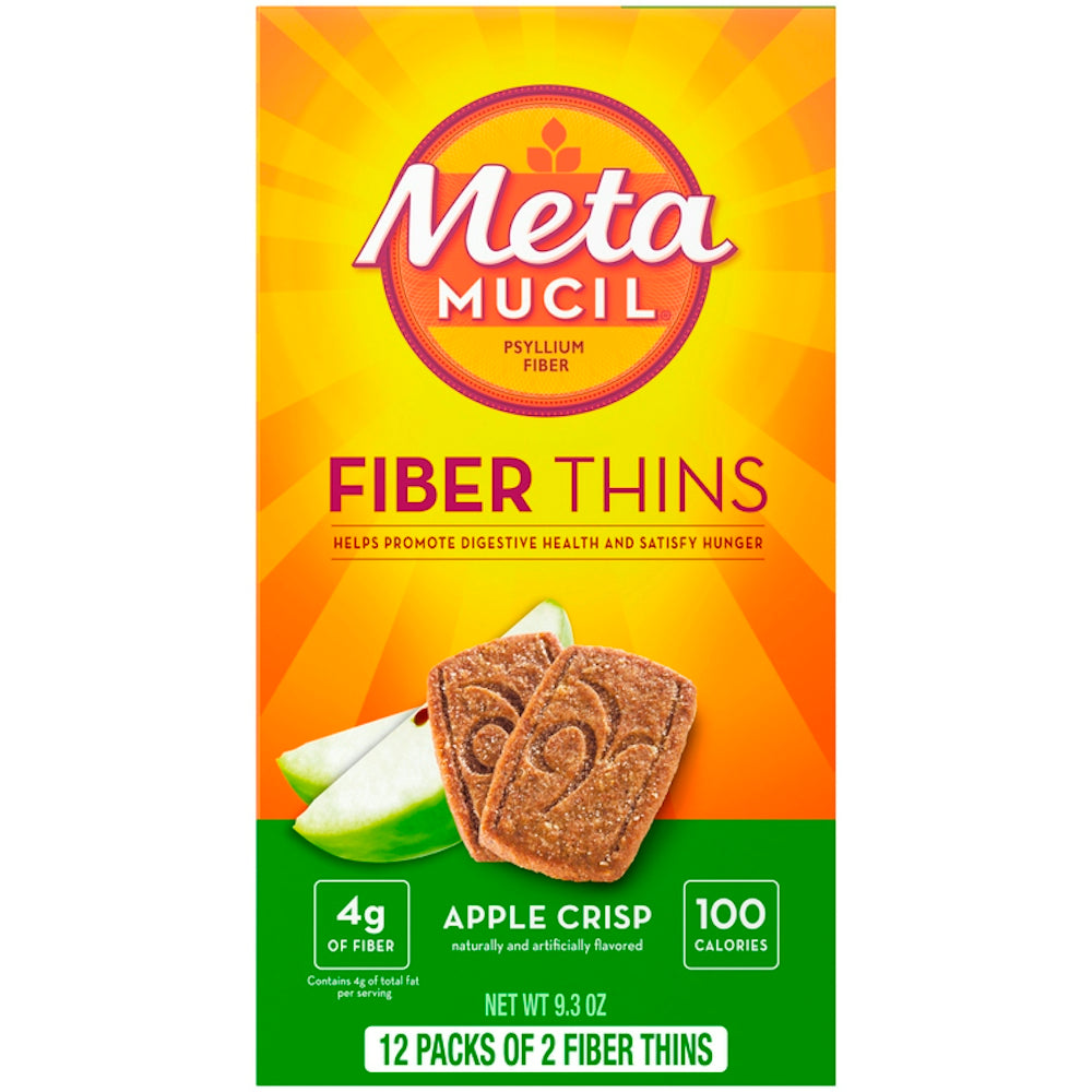 Metamucil Fiber Supplement Thins, Apple Crisp Flavor Health & Beauty Pasteur Pharmacy