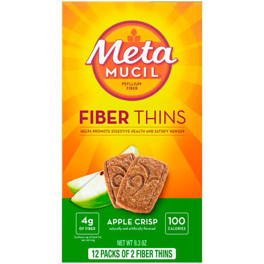 Metamucil Fiber Supplement Thins, Apple Crisp Flavor Health & Beauty Pasteur Pharmacy