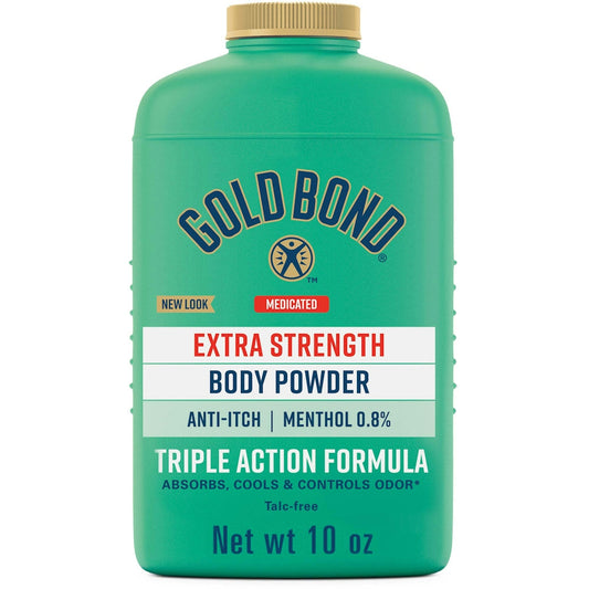Gold Bond Medicated Talc-Free Extra Strength Body Powder 10 Oz Body Powder Pasteur Pharmacy