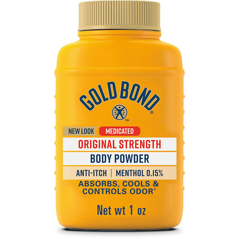 Gold Bond Body Powder, Original Strength, Medicated, 1 Ounce Body Powder Pasteur Pharmacy