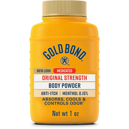 Gold Bond Body Powder, Original Strength, Medicated, 1 Ounce Body Powder Pasteur Pharmacy