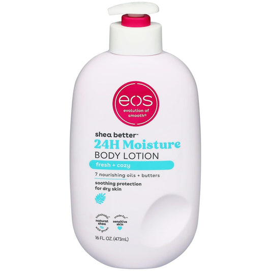 EOS Shea Better Body Lotion, Fresh + Cozy, 24H Moisture Body Lotion Pasteur Pharmacy