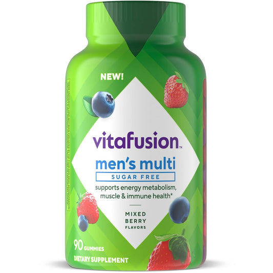 Vitafusion Men's Sugar Free Vitamin Gummies - 90ct Vitamins & Supplements Pasteur Pharmacy