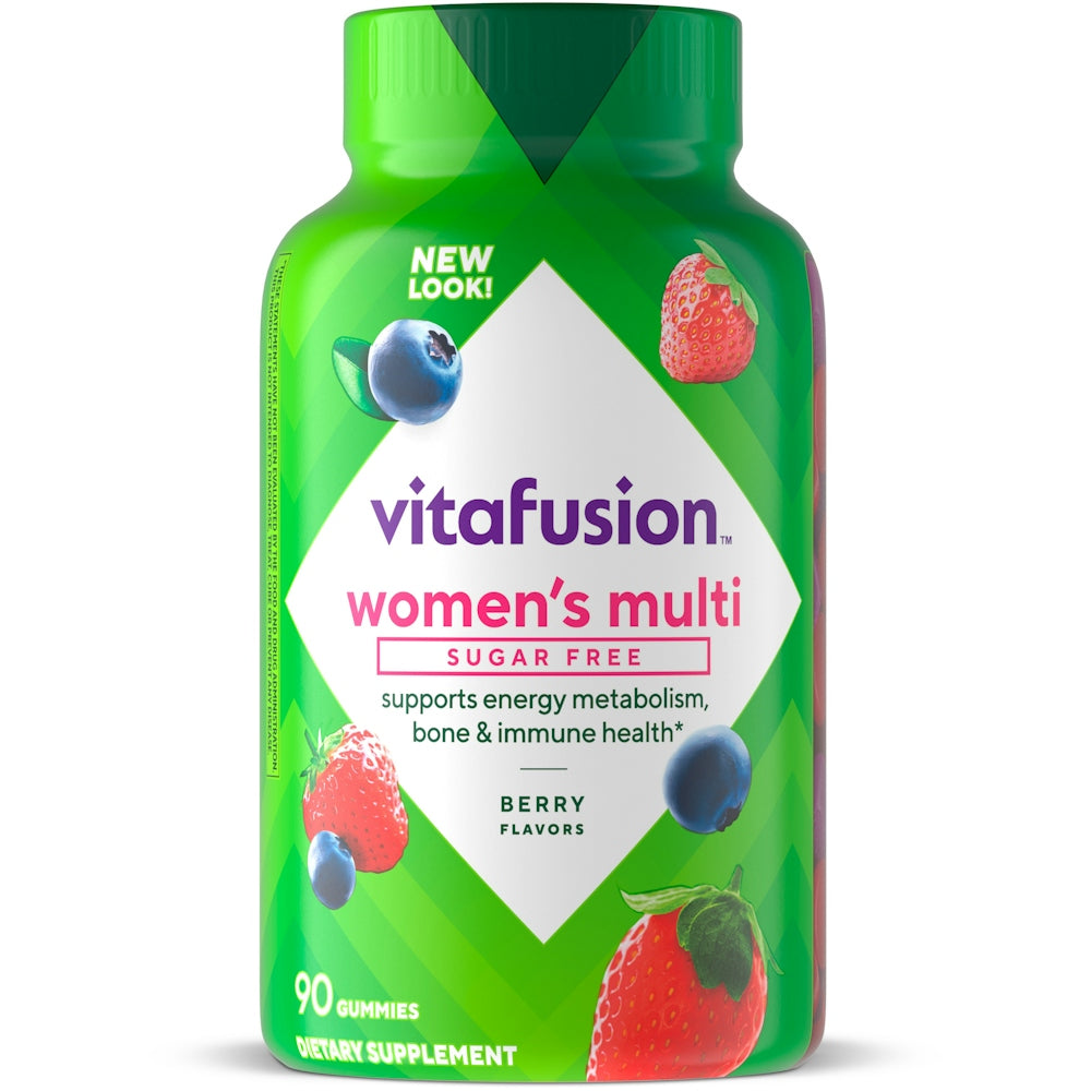 Vitafusion Women’s Sugar Free Daily Multivitamin Supplement, Adult Gummy Vitamin For Energy, Bone & Immune Support Vitamins & Supplements Pasteur Pharmacy