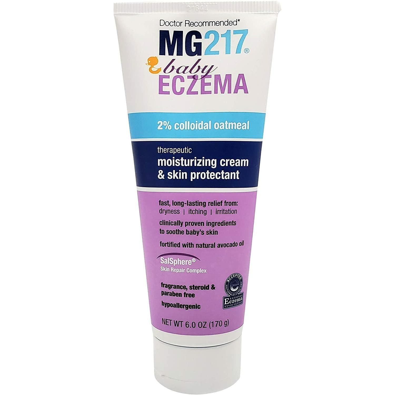 Mg 217 Baby Eczema Moisturizing Cream, 6 Oz Skin Care Pasteur Pharmacy