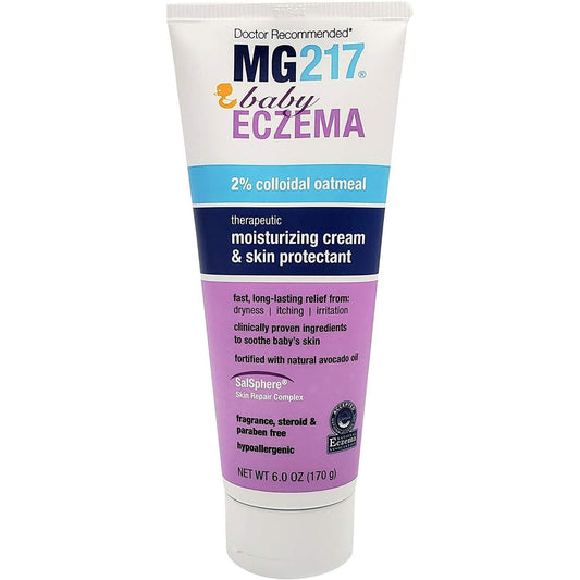 Mg 217 Baby Eczema Moisturizing Cream, 6 Oz Skin Care Pasteur Pharmacy