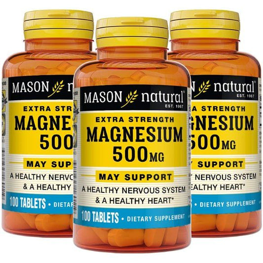 Mason Natural® Magnesium Extra Strength - 500 Mg Health & Beauty Pasteur Pharmacy