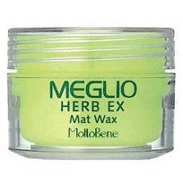 Molto Bene Mat Wax Meglio Herb Ex 1.76 oz Hair Wax Pasteur Pharmacy