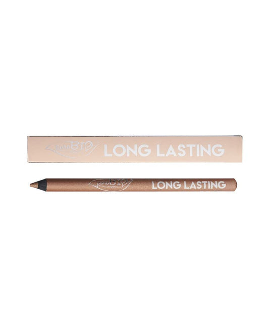 PuroBio Long Lasting Eyeliner or Kajal - Vitamin E Enriched, EcoBio Makeup for Sensitive Eyes