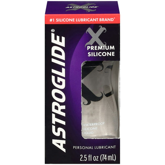 Astroglide Personal Lubricant, Premium Silicone 2.5 Fl Oz Personal Lubricants Pasteur Pharmacy