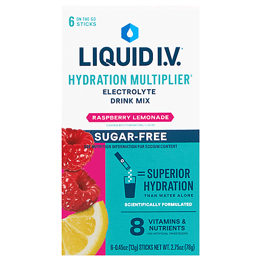 Liquid I.V. Hyd Pk 6x13 Gm Rsp /Lma Powdered Beverage Mixes Pasteur Pharmacy