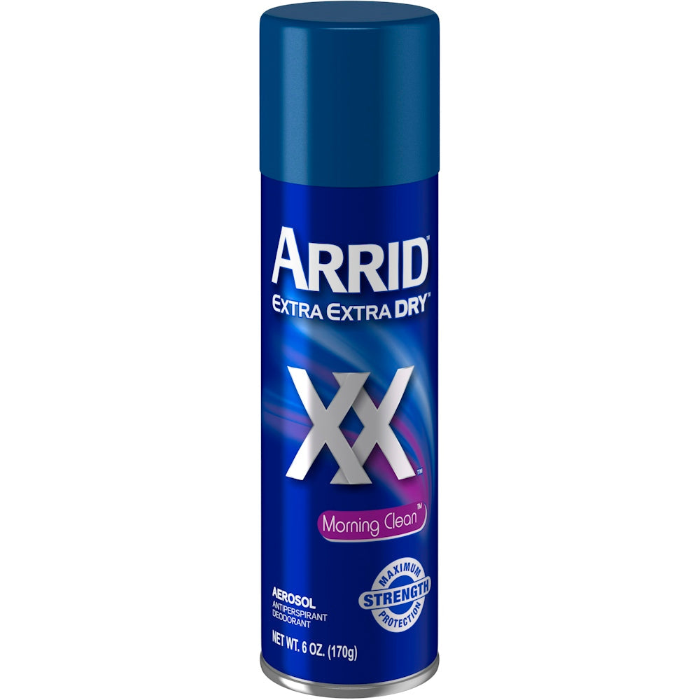 Arrid XX Extra Extra Dry Antiperspirant Deodorant Spray - Morning Clean, 6 oz Deodorant & Anti-Perspirant Pasteur Pharmacy