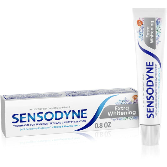 Sensodyne Extra Whitening Sensitive Teeth Toothpaste Travel Size Toothpaste Pasteur Pharmacy