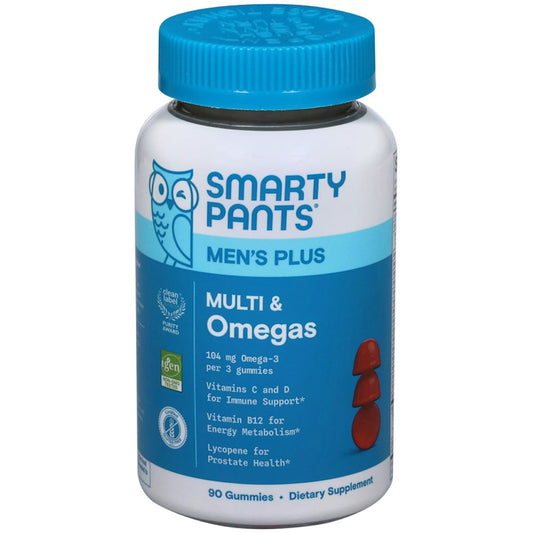 SmartyPants Mens Multi & Omegas Vitamins & Supplements Pasteur Pharmacy