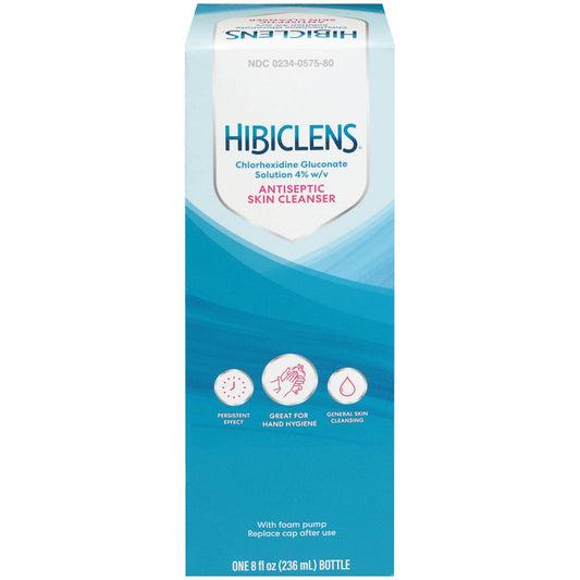 Hibiclens Antiseptic Skin Cleanse With Built-in Pump - 8 Fl Oz First Aid Pasteur Pharmacy