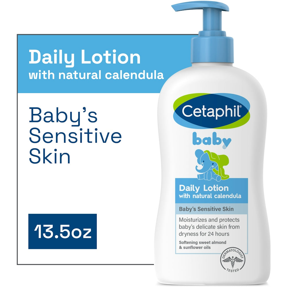 Cetaphil Baby Daily Lotion With Organic Calendula For Face & Body Lotion & Moisturizer Pasteur Pharmacy