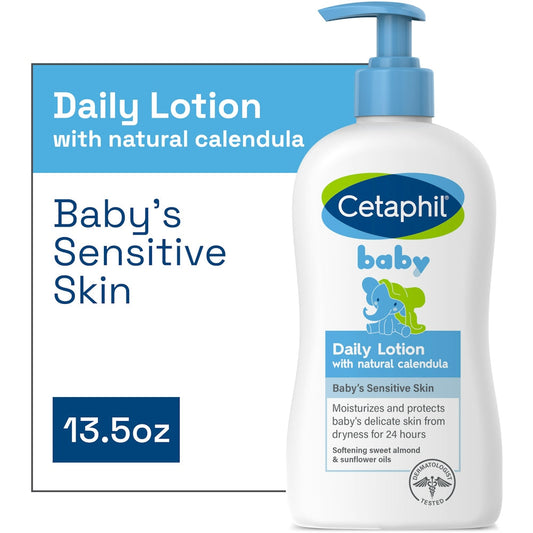 Cetaphil Baby Daily Lotion With Organic Calendula For Face & Body Lotion & Moisturizer Pasteur Pharmacy