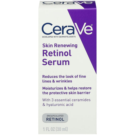 CeraVe Skin Renewing Retinol Face Cream Serum 1 Oz Skin Care Pasteur Pharmacy