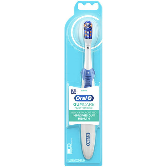 Oral-B Battery Powered Toothbrush Gum Care, 1 Count, Colors May Vary Toothbrushes Pasteur Pharmacy