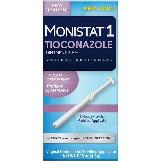 Monistat® 1-Day Vaginal Antifungal – Prefilled Ointment Applicator Personal Care Pasteur Pharmacy