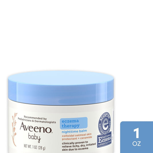 Aveeno Baby Eczema Therapy Nighttime Balm 1 Oz Baby & Toddler Furniture Pasteur Pharmacy
