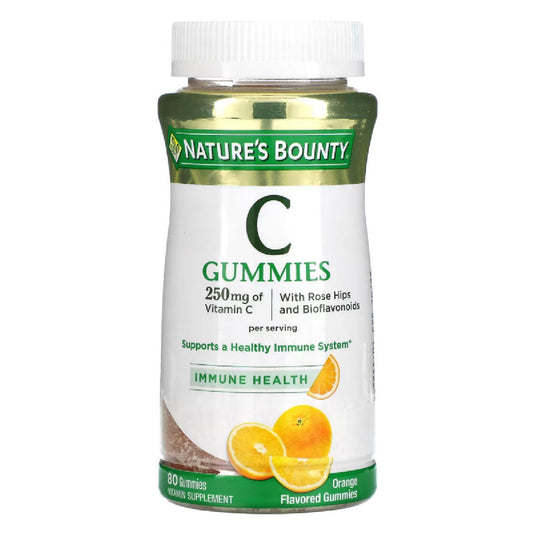 Nature's Bounty Vitamin C, 250 Mg, Gummies, Orange Flavored Vitamins & Supplements Pasteur Pharmacy