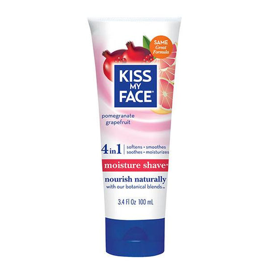 Kiss My Face Pomegranate Grapefruit Moisture Shave 3.4 Oz Pomegranates Pasteur Pharmacy