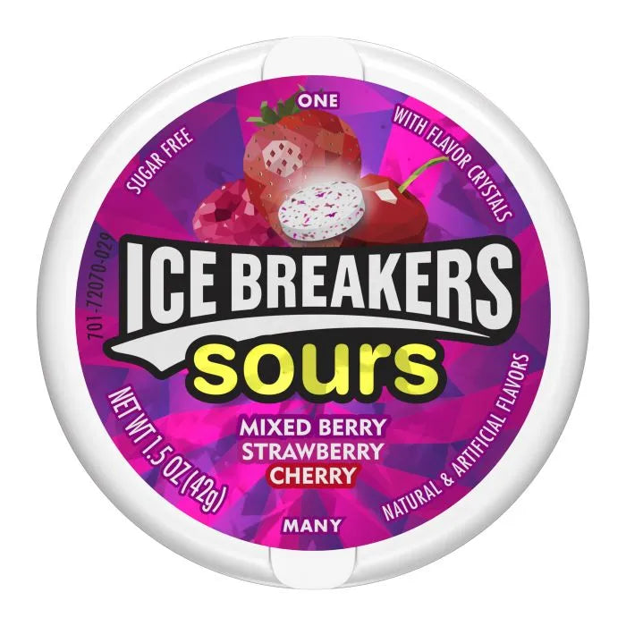 Hershey's, Ice Breaker Sour, 8x1.5Oz Candy Pasteur Pharmacy