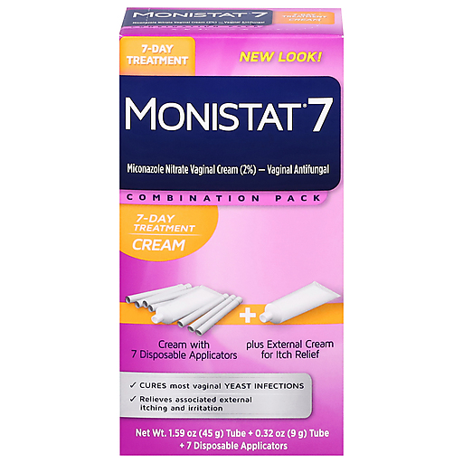 Monistat Vaginal Antifungal, 7 Day Treatment, Cream, Combination Pack Personal Care Pasteur Pharmacy