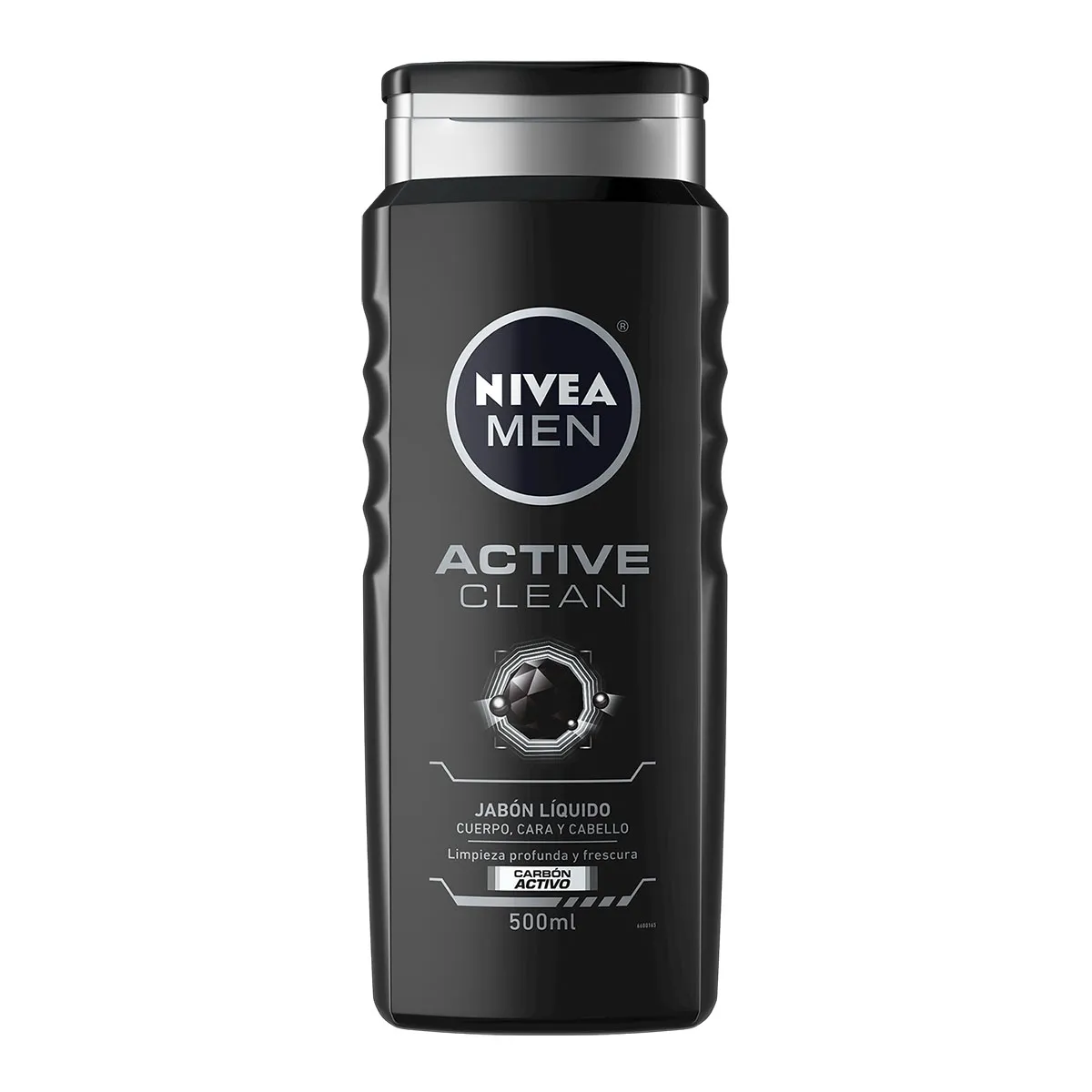 Nivea Active Clean Body Wash, Deep Clean, With Natural Charcoal Body Wash Pasteur Pharmacy