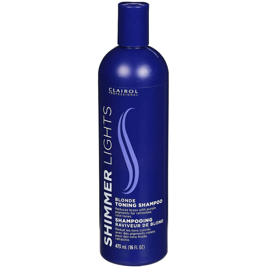 Clairol Professional Shimmer Lights Blonde Toning Shampoo, 16 Oz Shampoo Pasteur Pharmacy