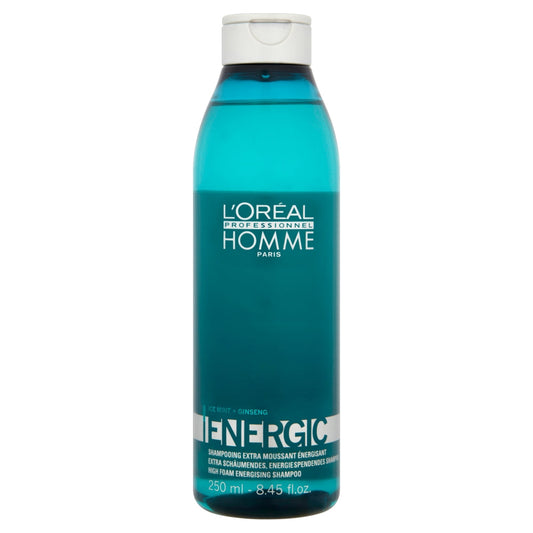 L'Oreal Professionnel L'oréal Homme Energic Shampoo 250ml Shampoo Pasteur Pharmacy
