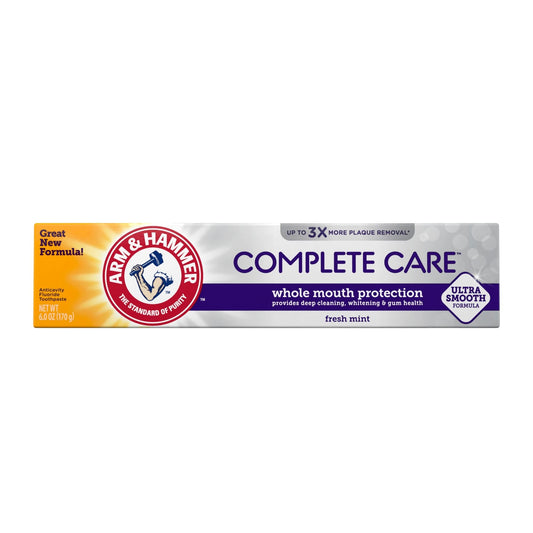 Arm & Hammer Complete Care Toothpaste - Fresh Mint, 6 oz Tube Toothpaste Pasteur Pharmacy