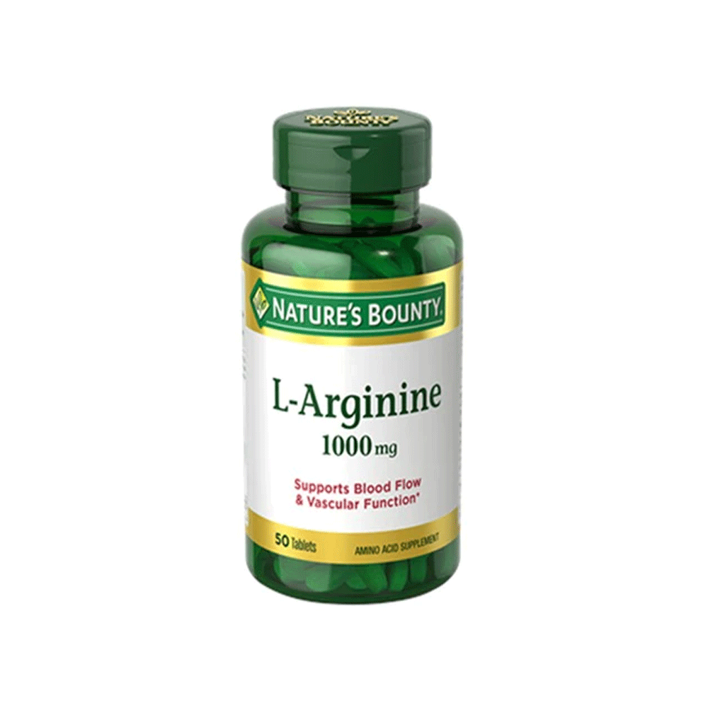 Nature's Bounty L Arginine, 1000 Mg, Tablets Vitamins & Supplements Pasteur Pharmacy